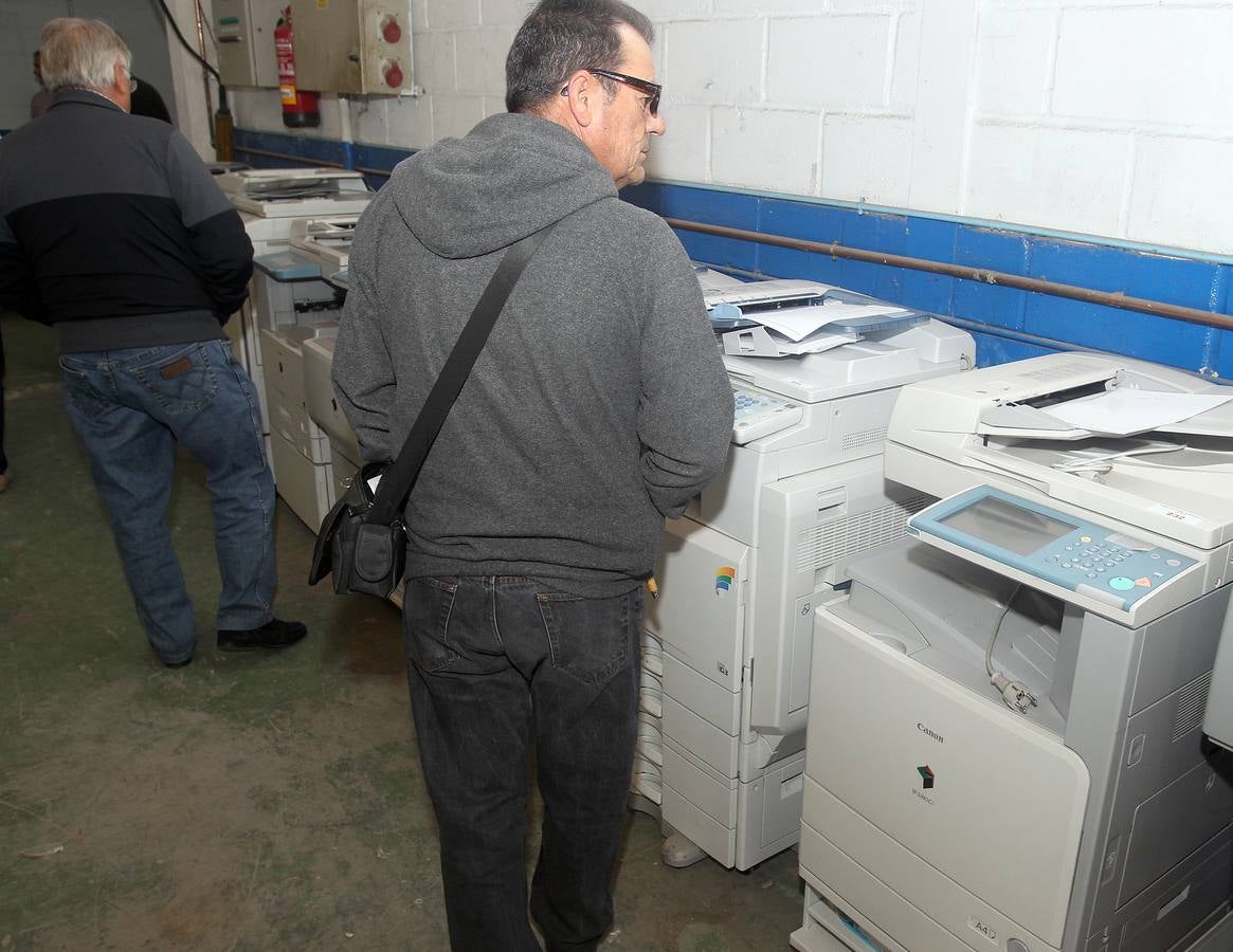 Subasta de 270 lotes de maquinaria de obras de Volconsa en Segovia