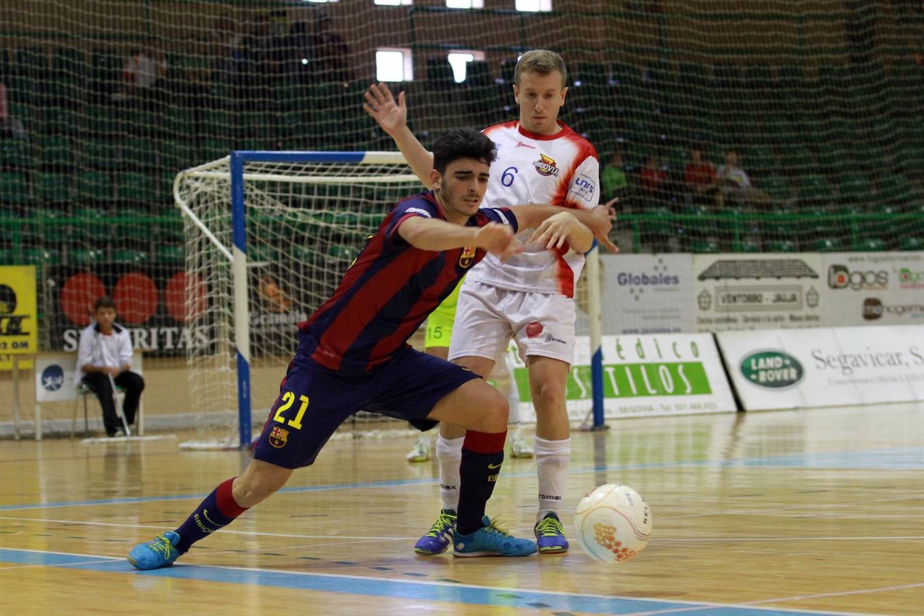 Partido de fútbol sala Segovia Futsal - Barcelona B