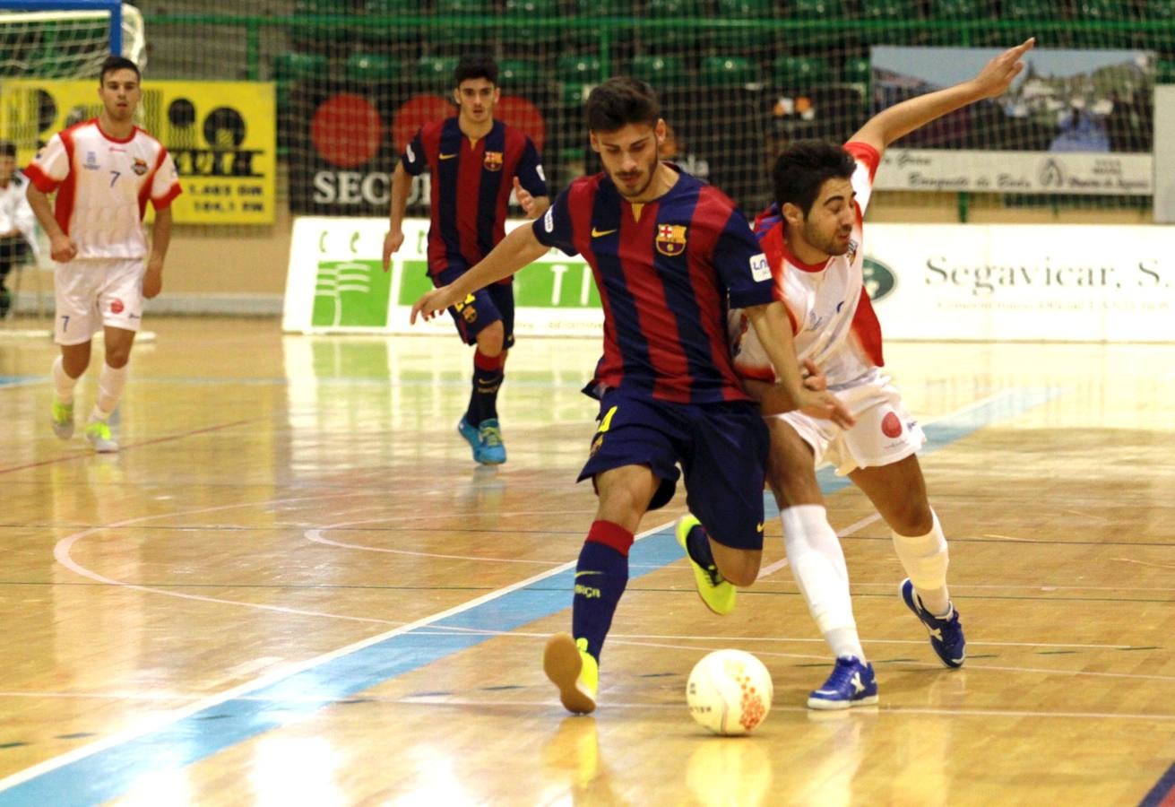 Partido de fútbol sala Segovia Futsal - Barcelona B
