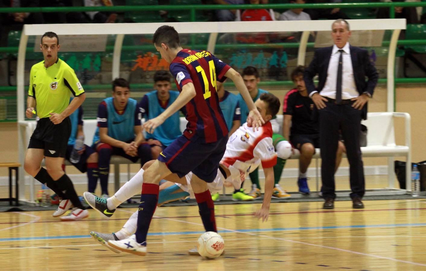 Partido de fútbol sala Segovia Futsal - Barcelona B