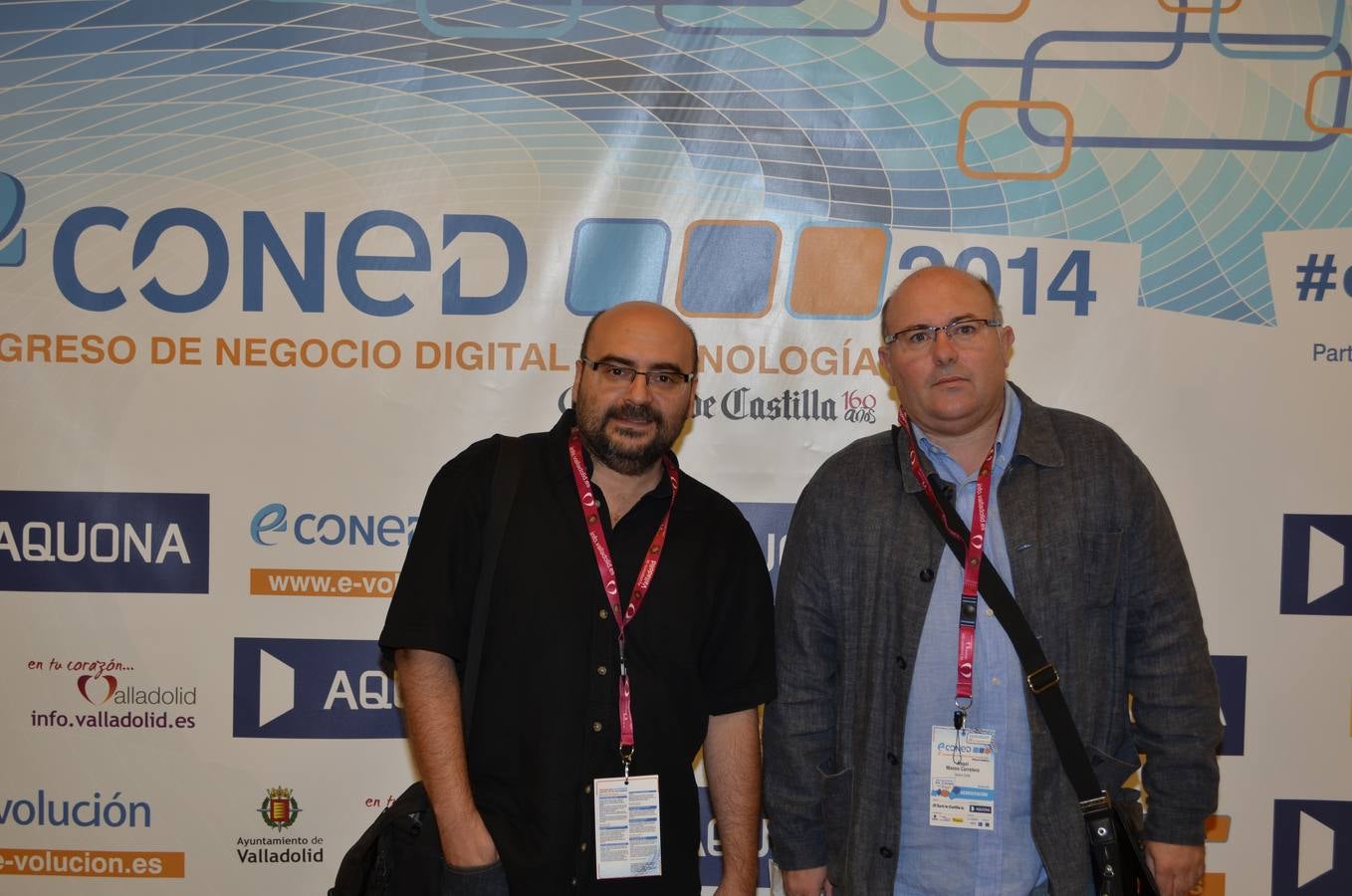 Asistentes a la segunda edición del congreso e-Coned en la Feria de Valladolid (1/2)
