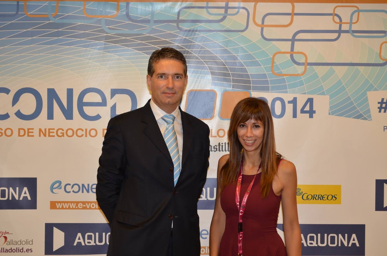 Asistentes a la segunda edición del congreso e-Coned en la Feria de Valladolid (1/2)