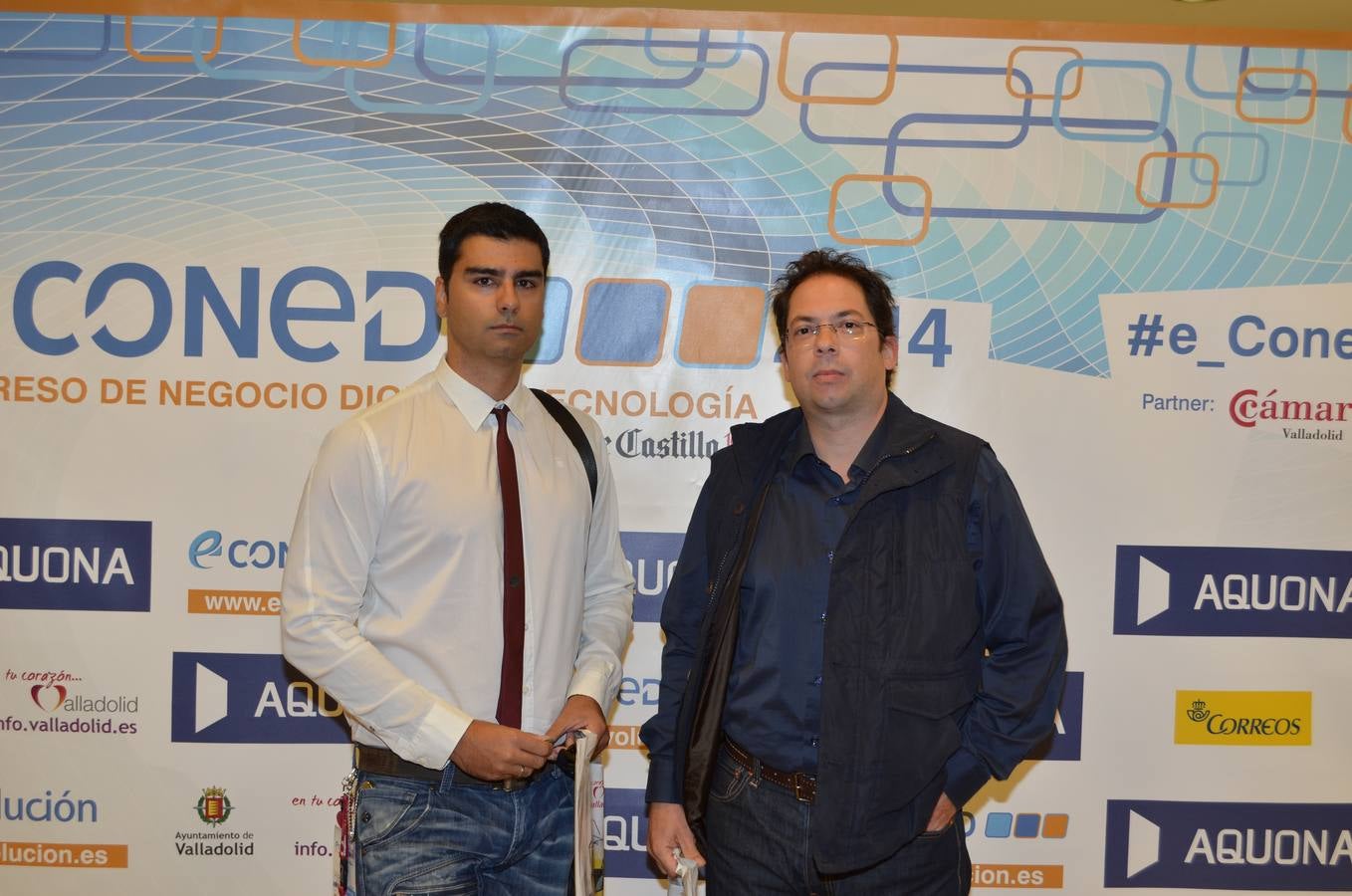 Asistentes a la segunda edición del congreso e-Coned en la Feria de Valladolid (1/2)