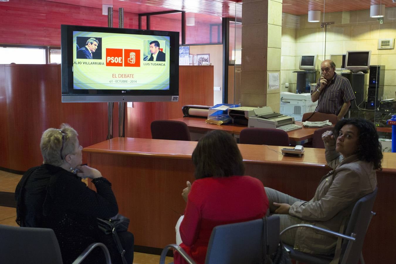 Debate entre los candidatos a la Secretaría regional del PSOE