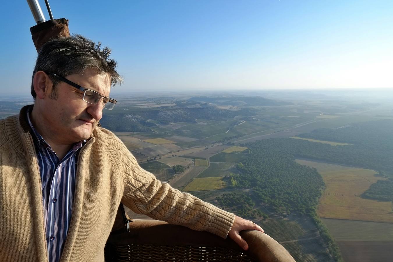 Óscar Campillo, Padrino de la Vendimia 2014 de Dehesa de los Canónigos