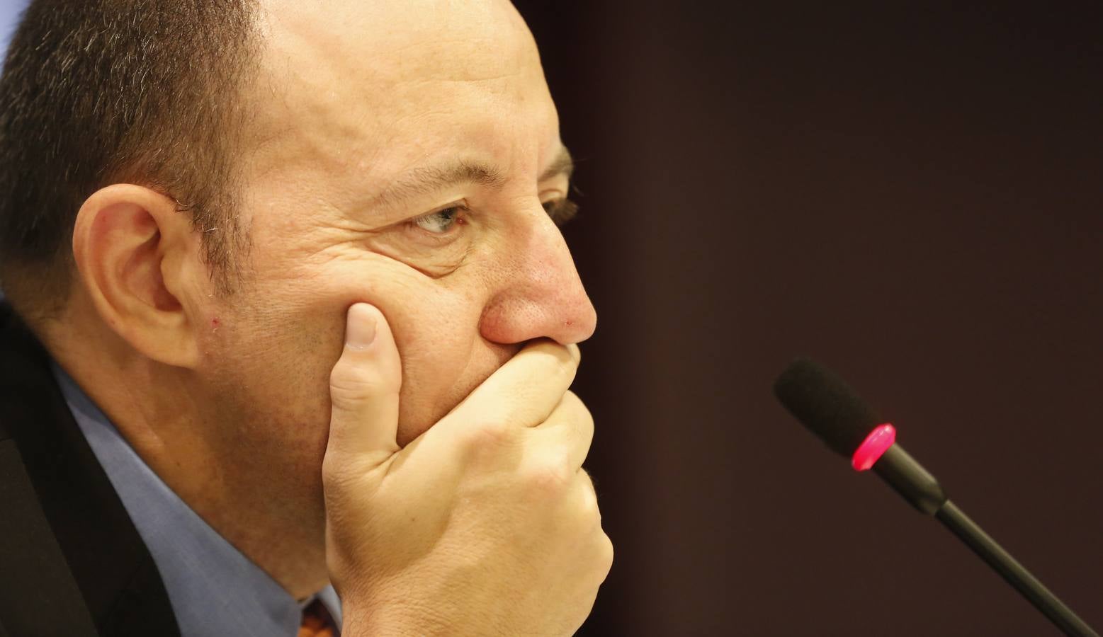 Gonzalo Bernardos, catedrático de Economía de la Universidad de Barcelona, en el Foro Económico de El Norte de Castilla