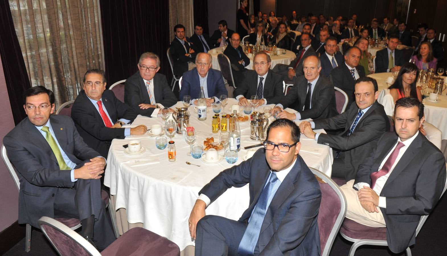 Prudencio Herrero (APD); Valentín Ruiz de Gauna (San Pablo-CEU); Fernando Molpeceres (Telefónica); Pedro Muñoz (Justo Muñoz); Arturo Rodríguez Monsalve (empresario); Luis del Hoyo (Avadeco); Javier Escribano (El Norte Digital); Juan Milano (Ibetor); y Ángel Mateos (Banco Sabadell).