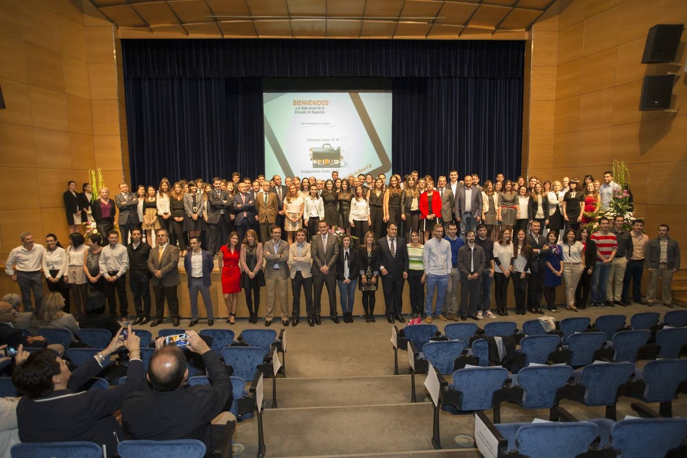 Entrega de diplomas de los máster de la Escuela de Negocios de la Cámara de Comercio de Valladolid