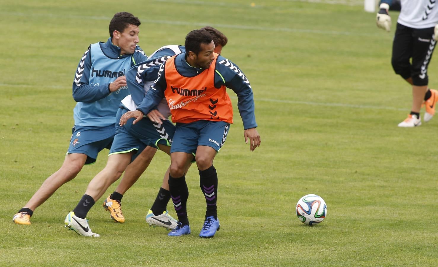 Entrenamiento del Real Valladolid 13.10.14