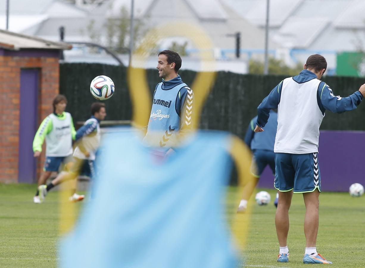 Entrenamiento del Real Valladolid 13.10.14