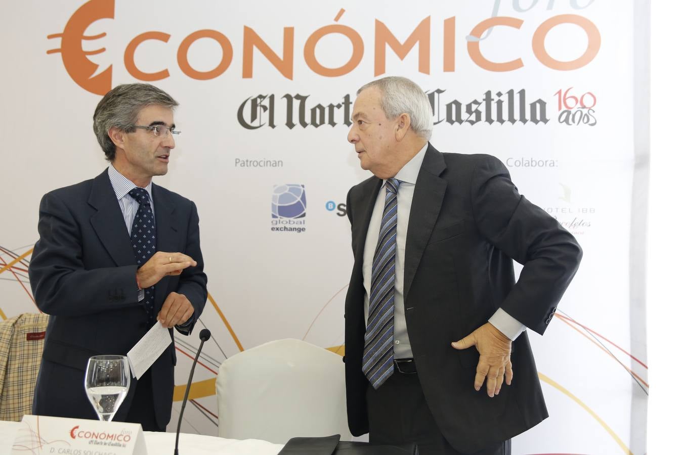 El exministro de Economía,  Carlos Solchaga en el Foro Económico de El Norte de Castilla en Salamanca