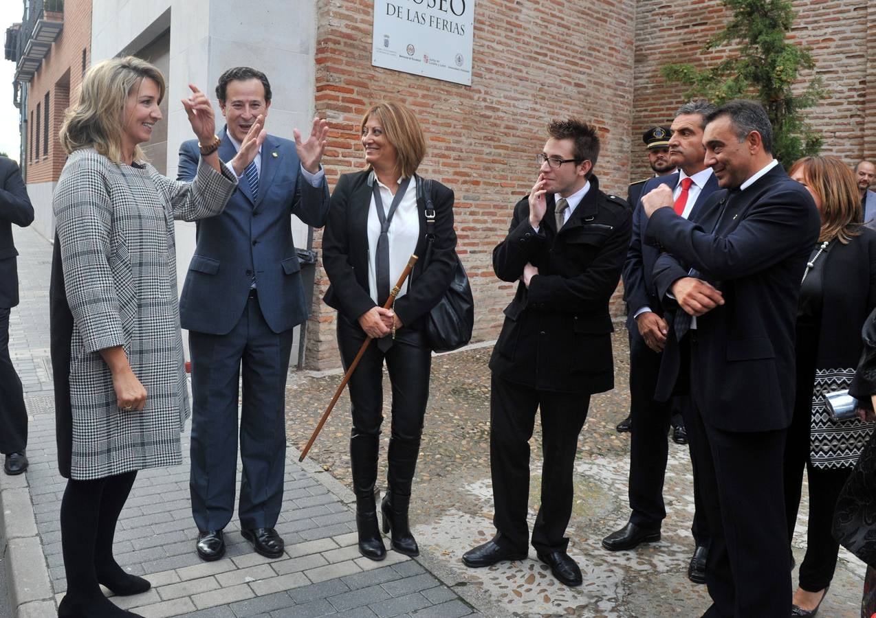 Inauguración de la exposición dedicada a Santa Teresa de Jesús en el Museo de las Ferias de Medina del Campo (Valladolid)