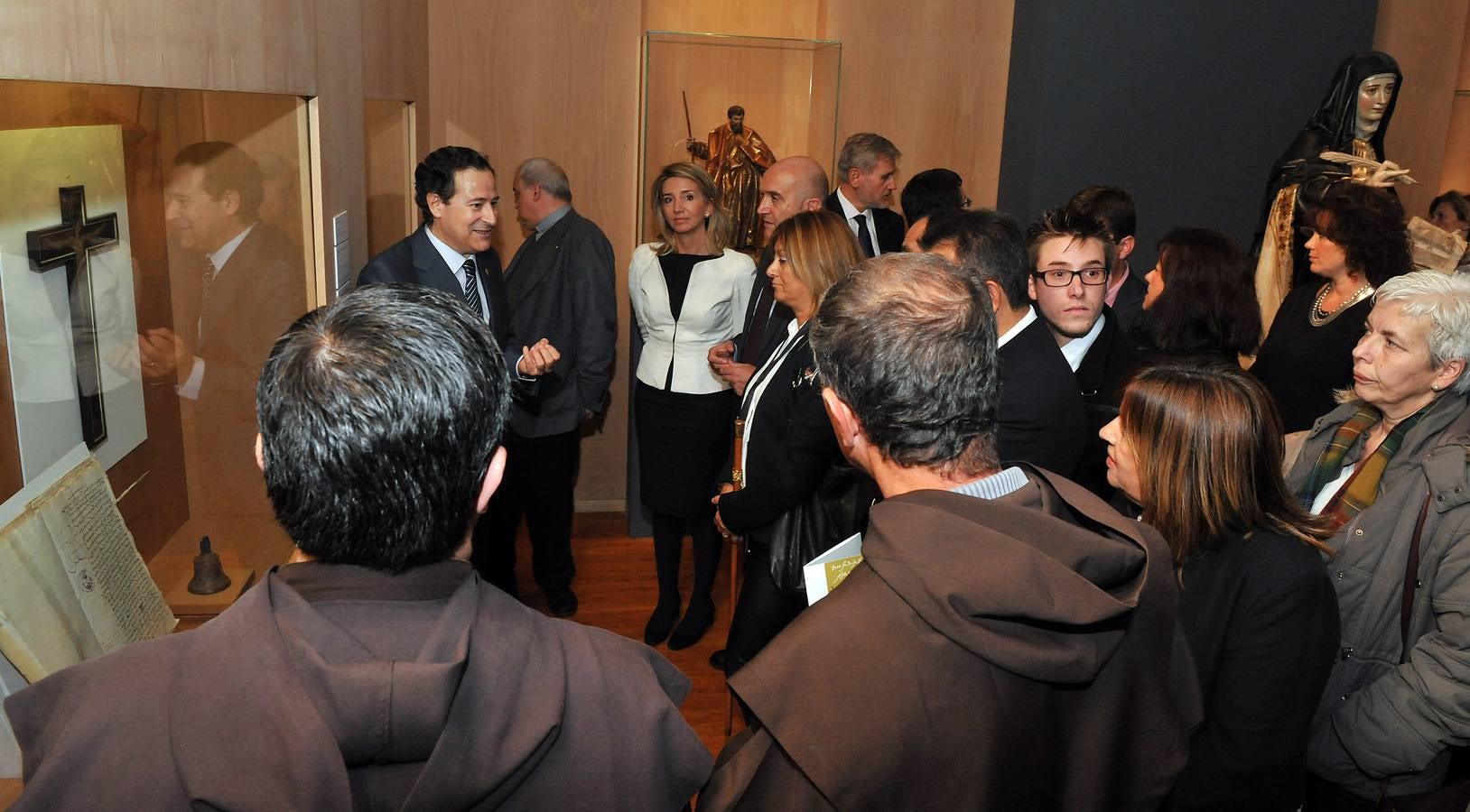 Inauguración de la exposición dedicada a Santa Teresa de Jesús en el Museo de las Ferias de Medina del Campo (Valladolid)