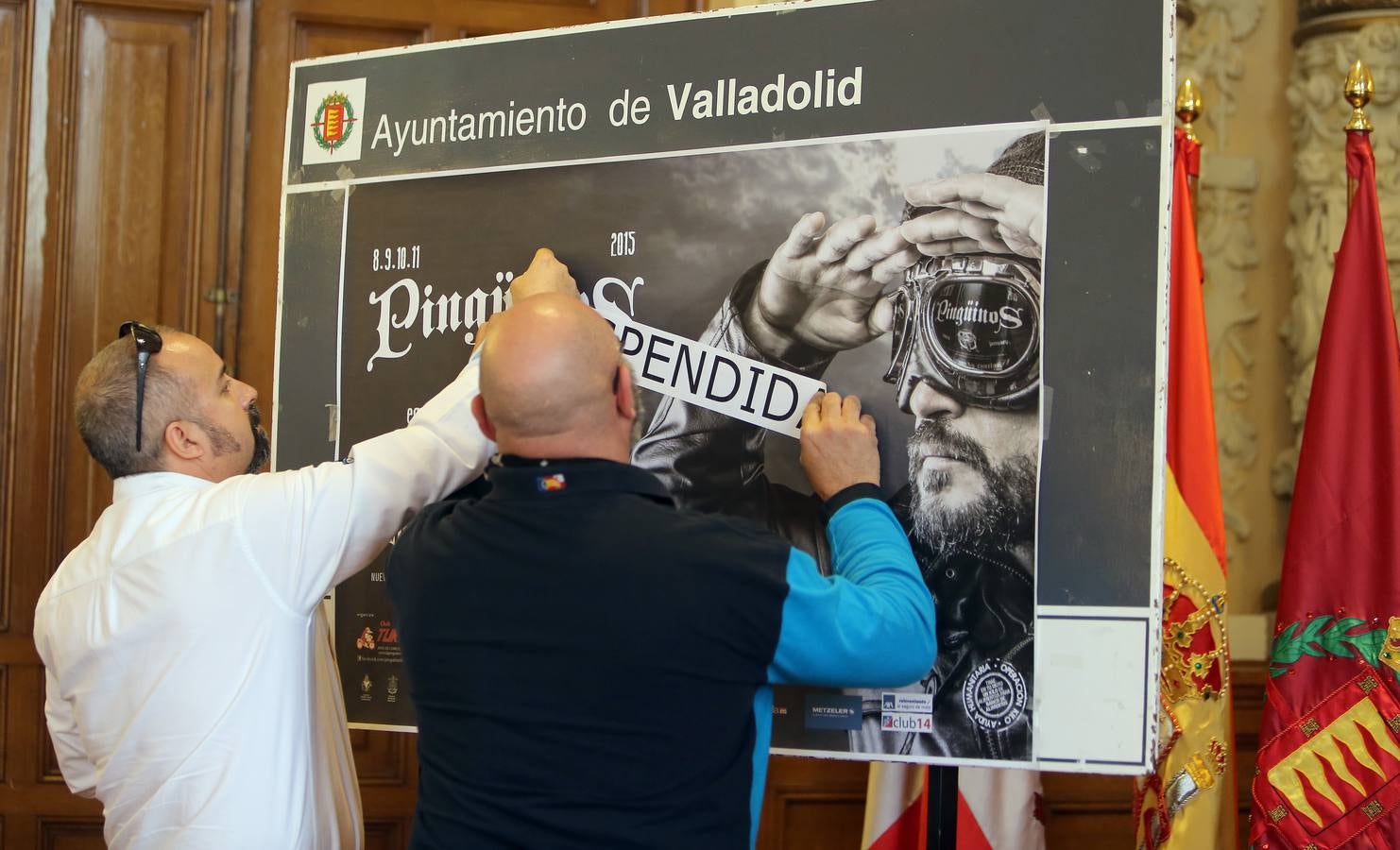 El acalde de Valladolid y el presidente de Turismoto anuncian la suspensión de Pingüinos 2015