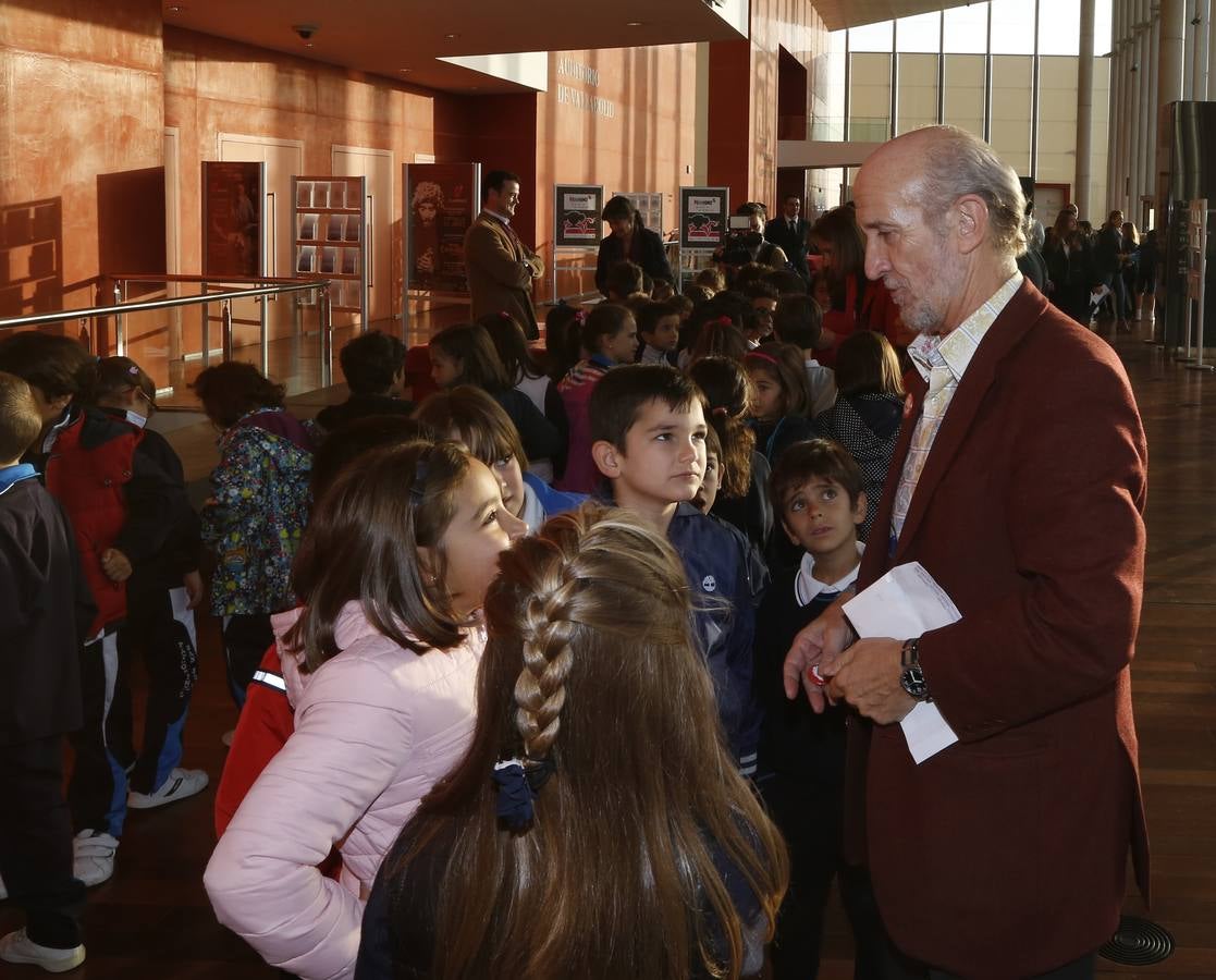 Niños de varios colegios de Valladolid participan en la sección Miniminci de la Seminci