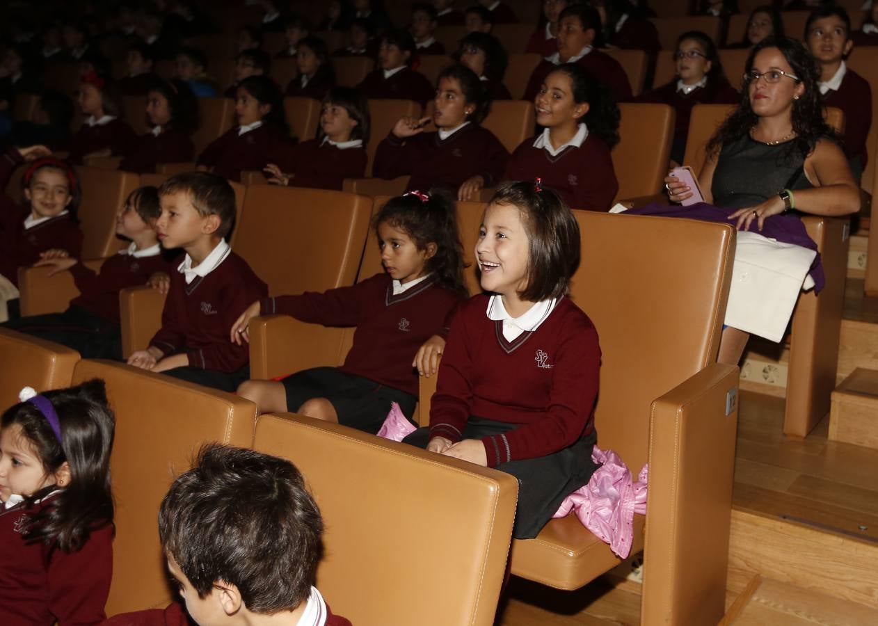 Niños de varios colegios de Valladolid participan en la sección Miniminci de la Seminci