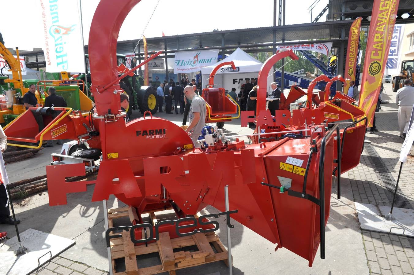 Inauguración de la feria Expobiomasa 2014 en Valladolid