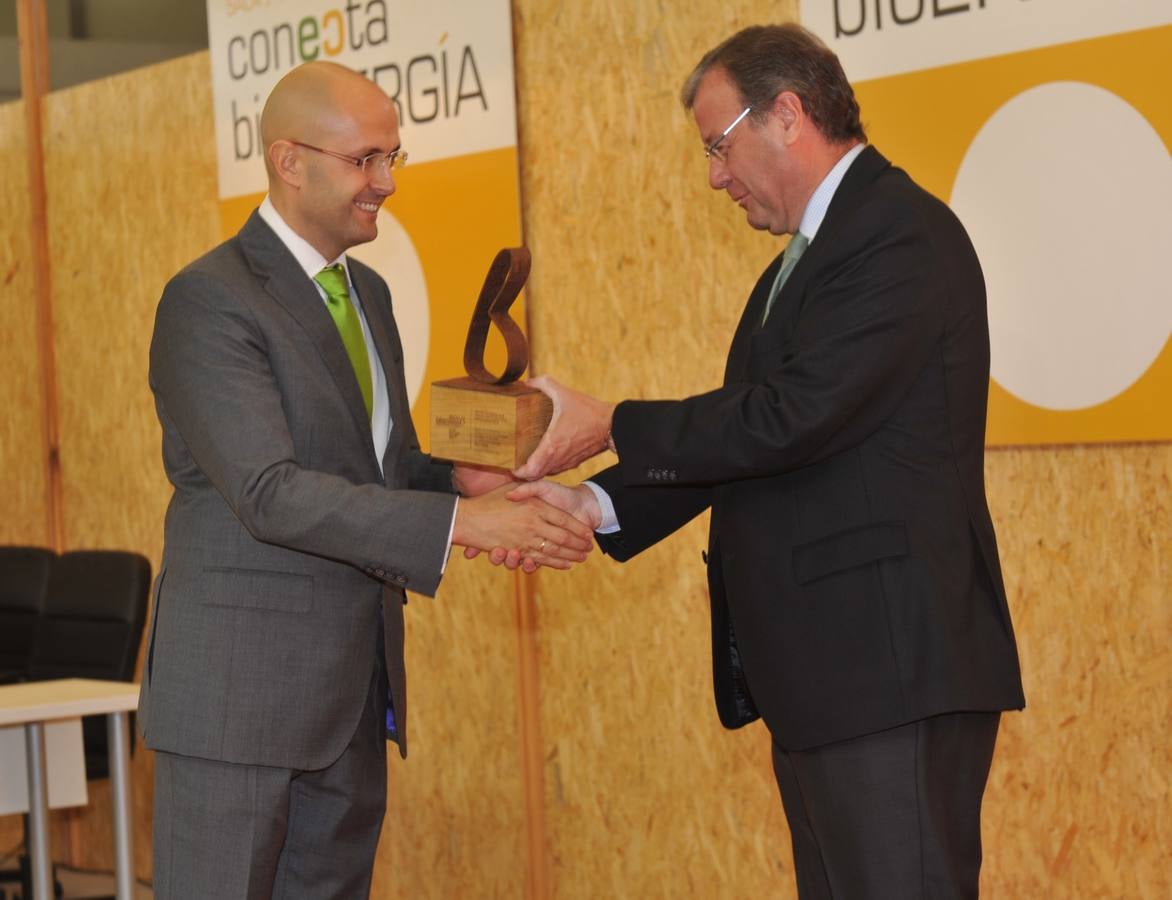 Inauguración de la feria Expobiomasa 2014 en Valladolid