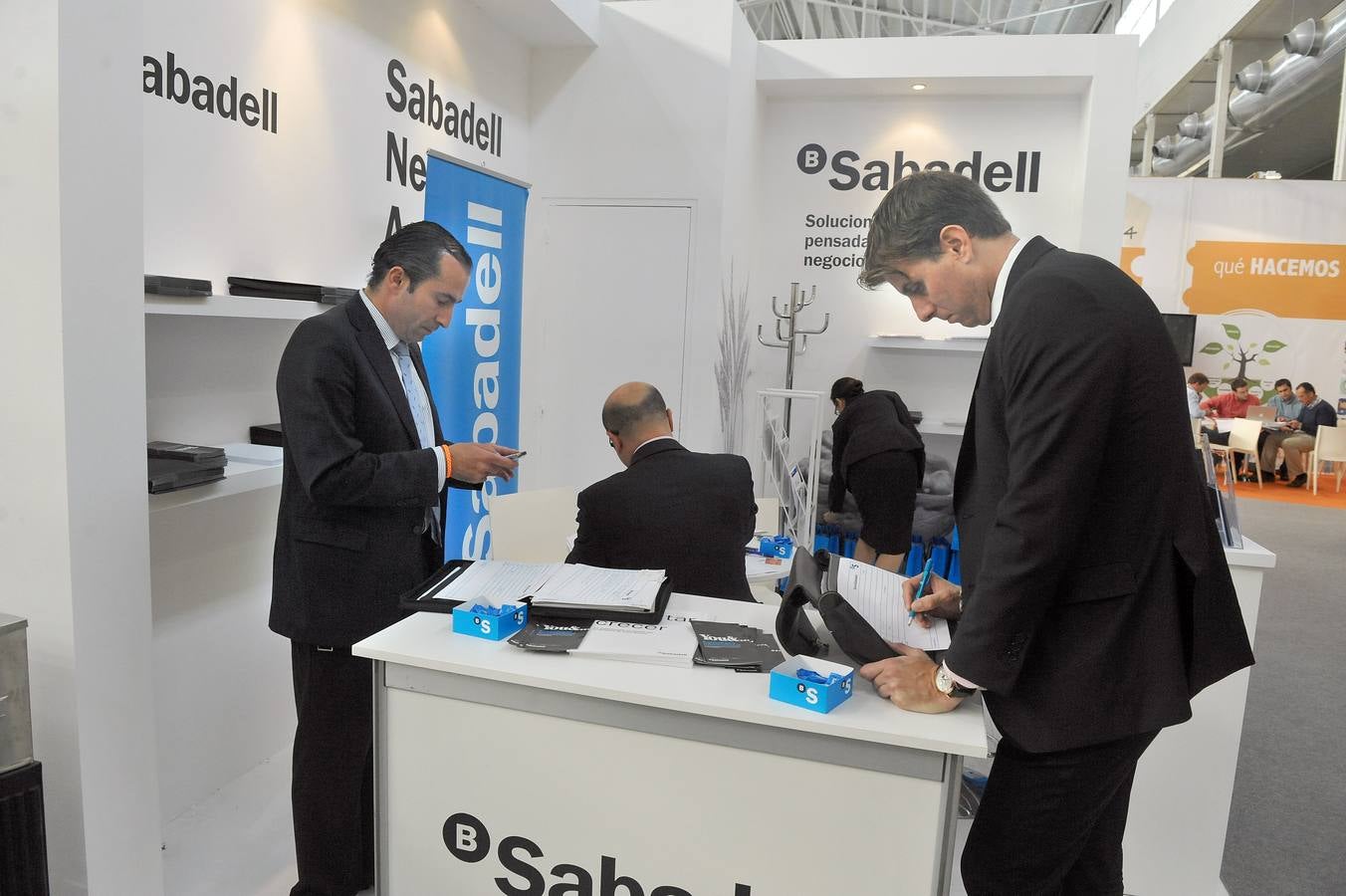 Inauguración de la feria Expobiomasa 2014 en Valladolid