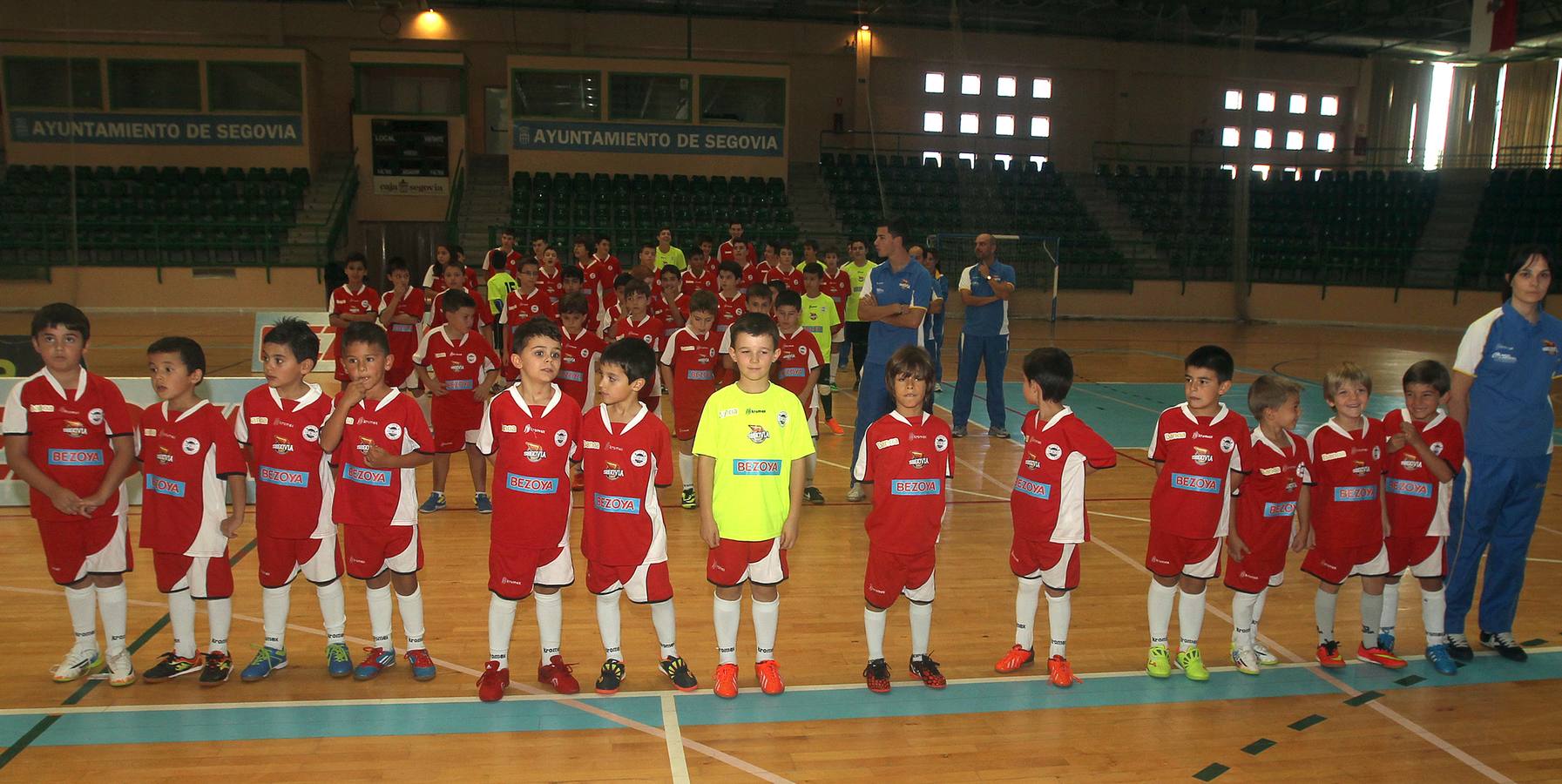 Presentación de la cantera del Segovia Futsal