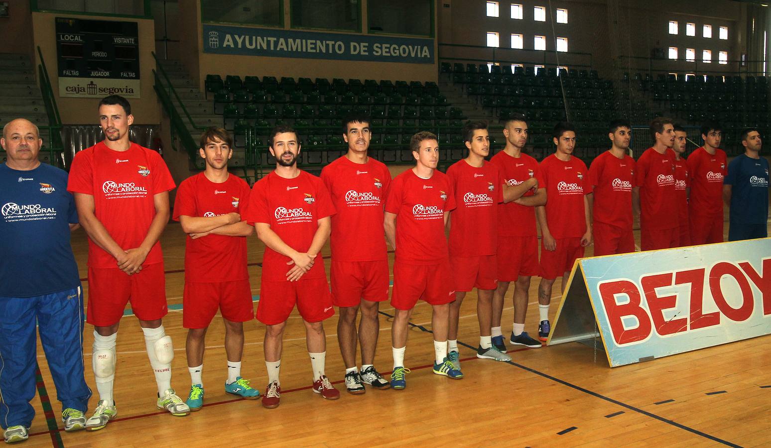 Presentación de la cantera del Segovia Futsal