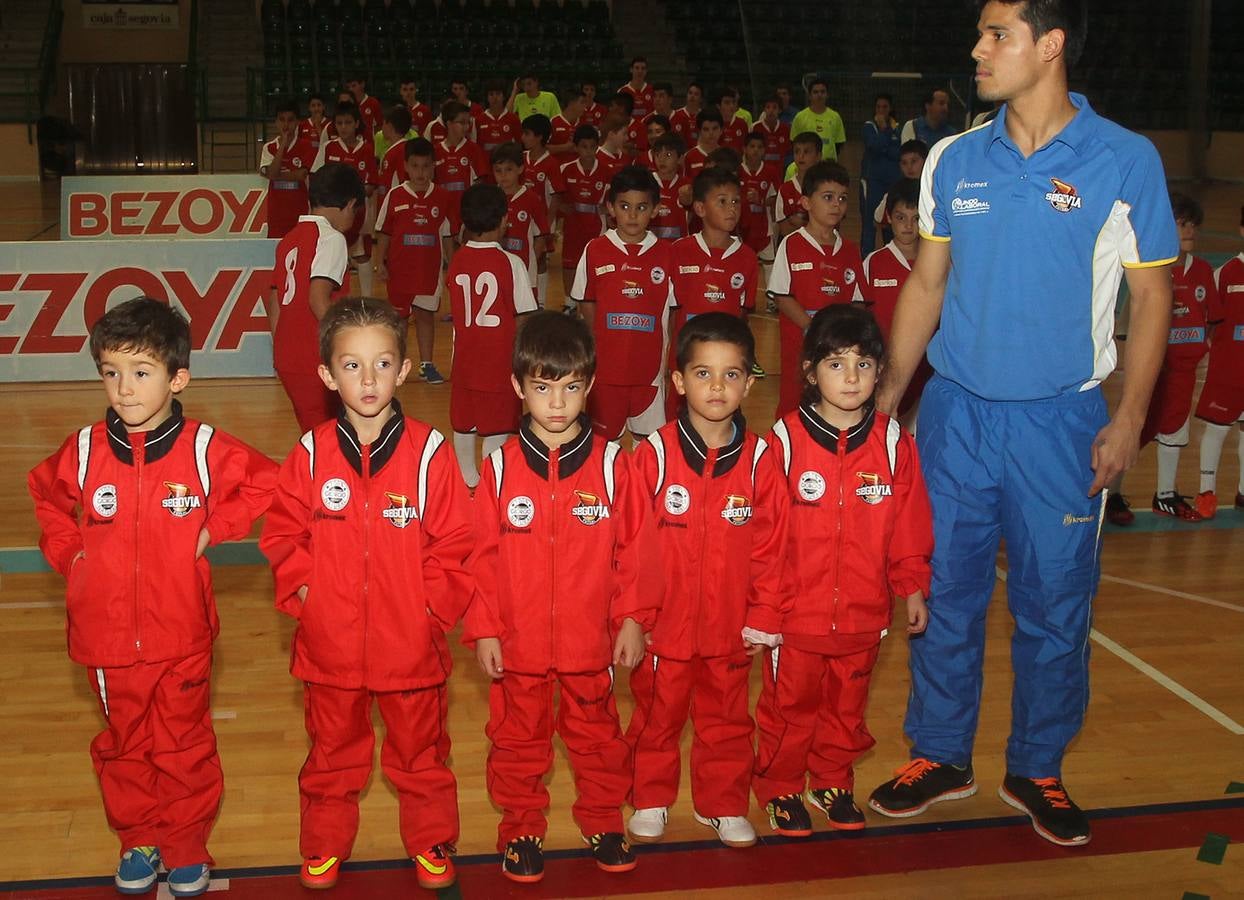 Presentación de la cantera del Segovia Futsal