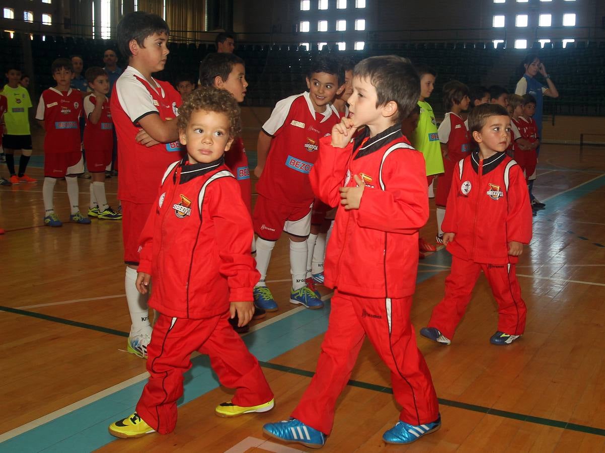 Presentación de la cantera del Segovia Futsal