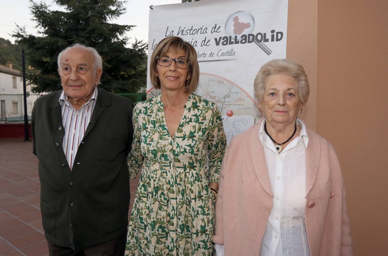 Víctor Coloma, Mercedes Coloma y Mercedes Pesquera.