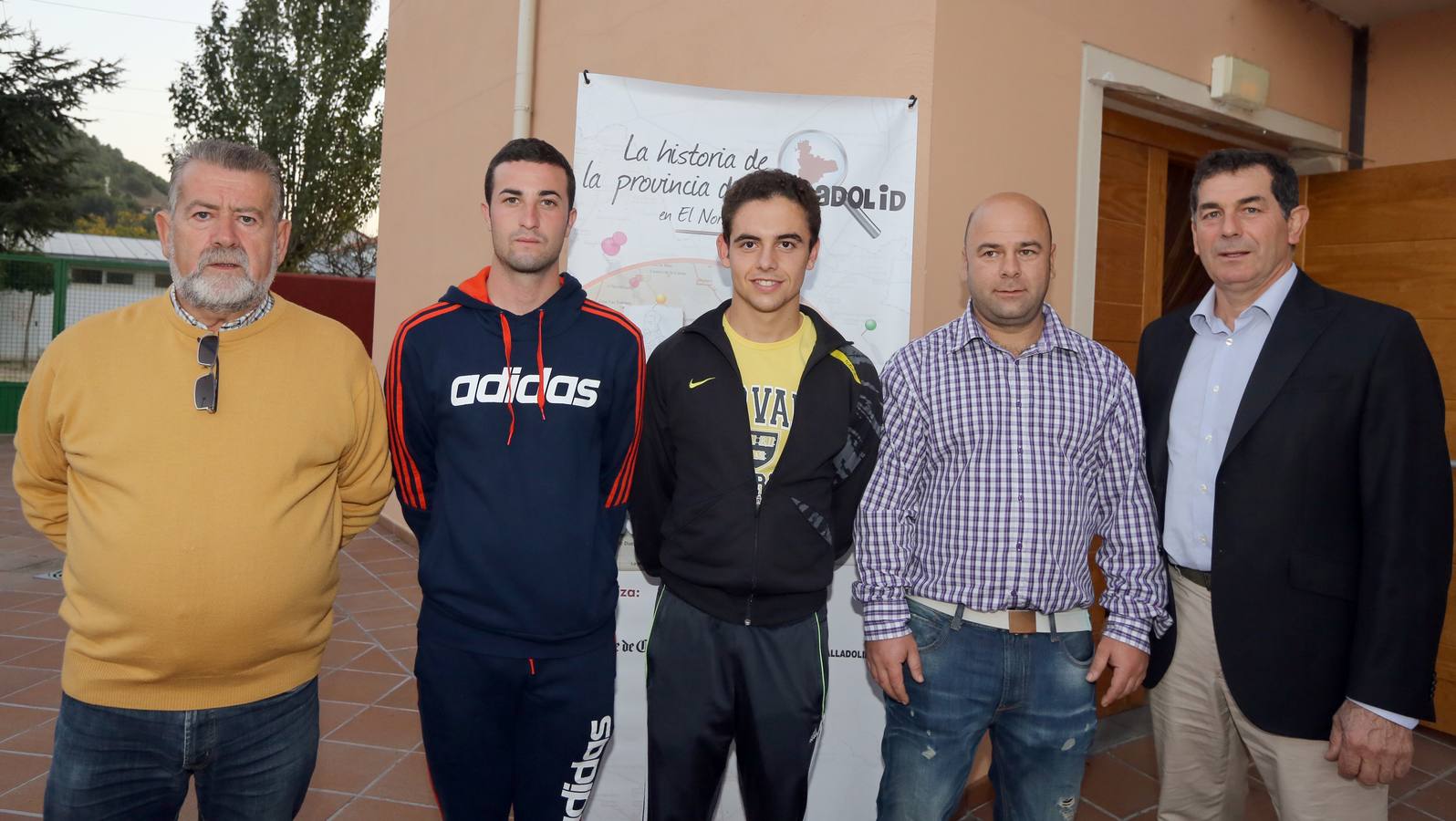 Ángel Sánchez, Rubén Pérez, Darío Pérez y Ángel Busnariego.