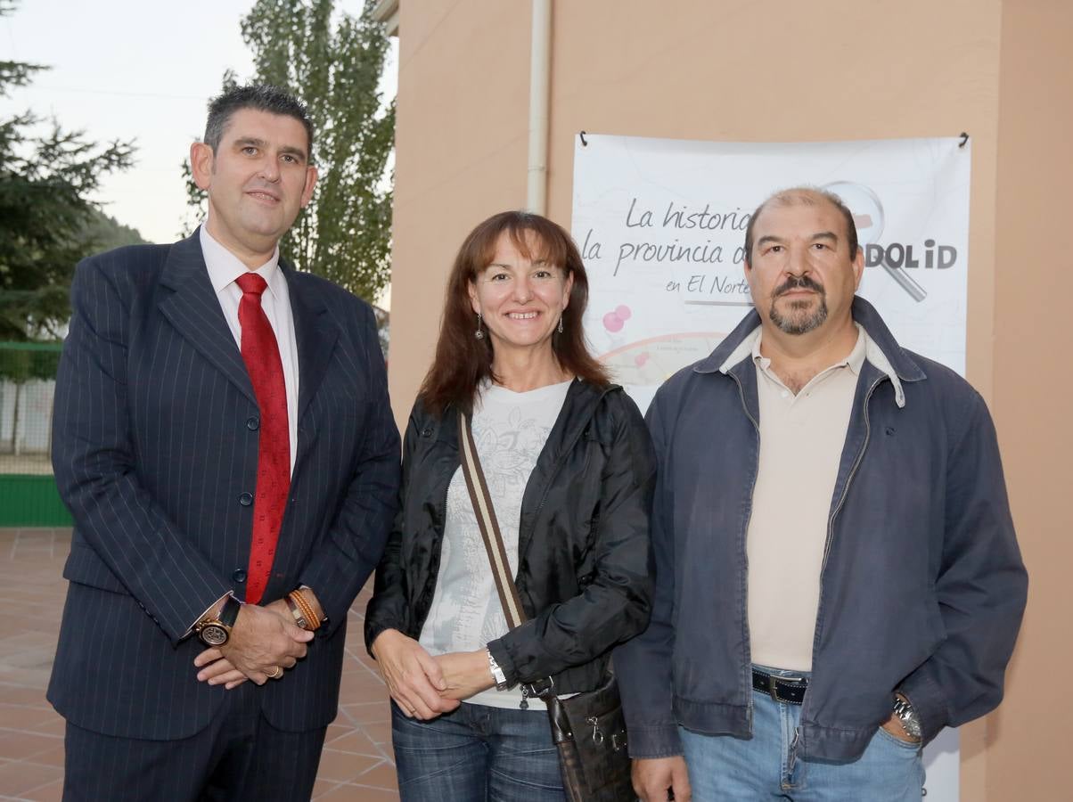 Jota de la Fuente, Isabel Carrillo y Gabriel Flores.