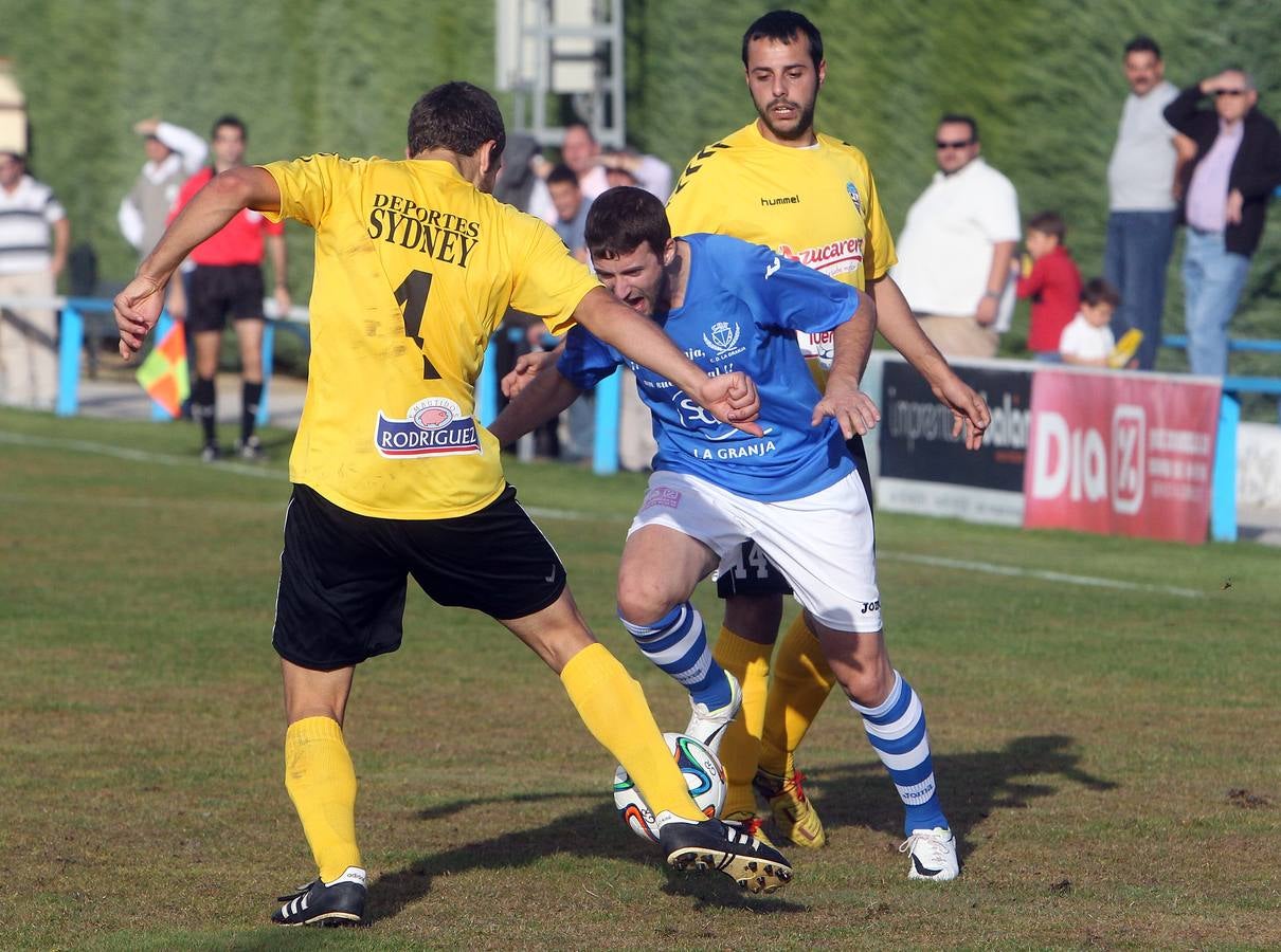 Partido de fútbol La Granja-La Bañeza