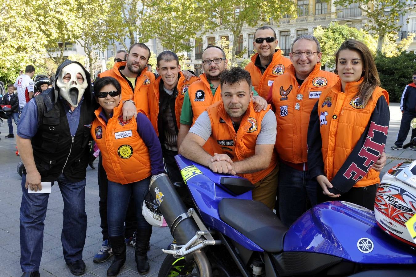 Protesta en apoyo a Pingüinos en Valladolid