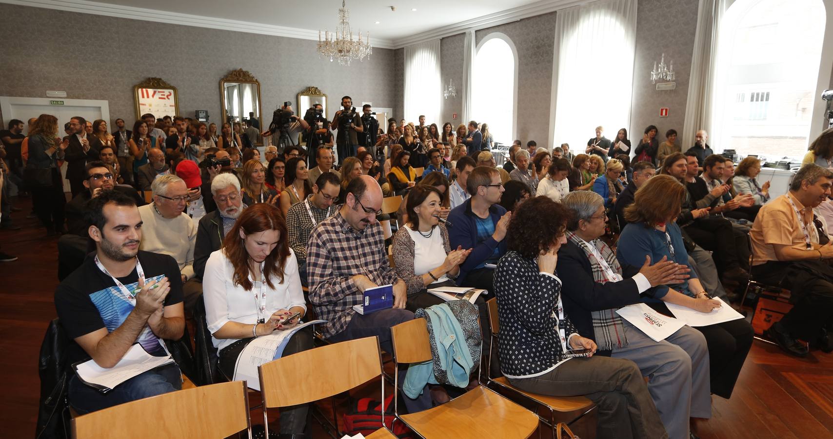 Lectura del palmarés de la Seminci 2014