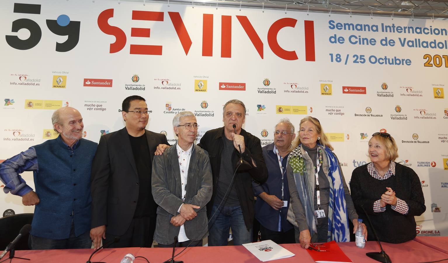 Lectura del palmarés de la Seminci 2014