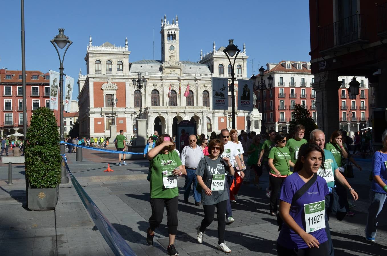 Marcha contra el cáncer en Valladolid (1/4)