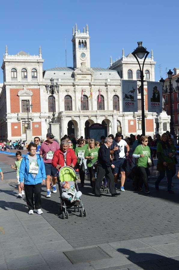 Marcha contra el cáncer en Valladolid (1/4)