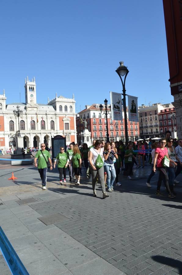 Marcha contra el cáncer en Valladolid (1/4)