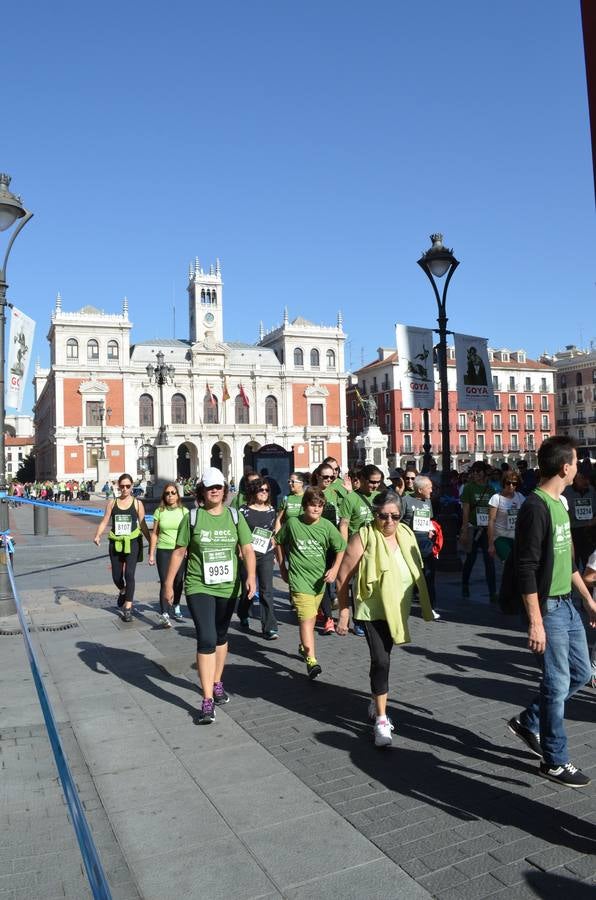 Marcha contra el cáncer en Valladolid (1/4)