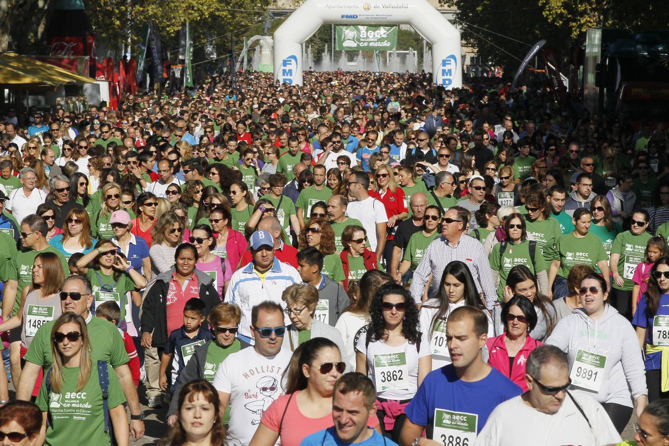 Valladolid marcha contra el cáncer (2/2)