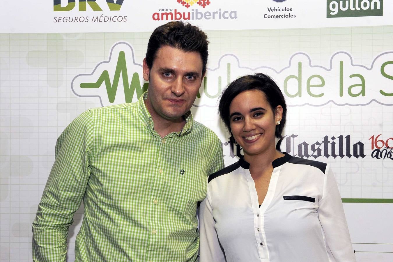 Álvaro de la Vega y Silvia Crespo.