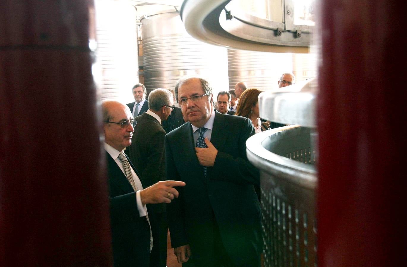 Inauguración de la bodega Heredad de Urueña (Valladolid)