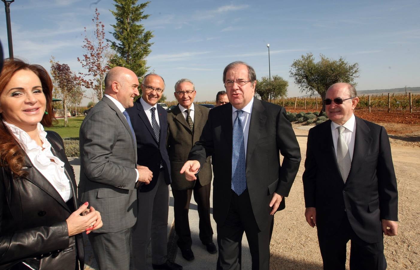 Inauguración de la bodega Heredad de Urueña (Valladolid)