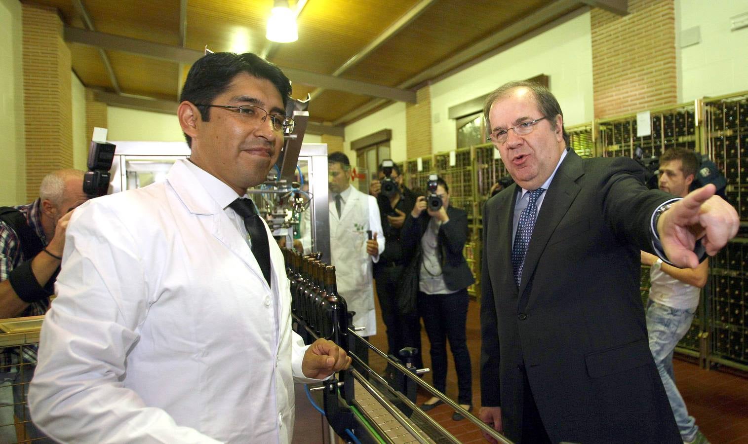 Inauguración de la bodega Heredad de Urueña (Valladolid)