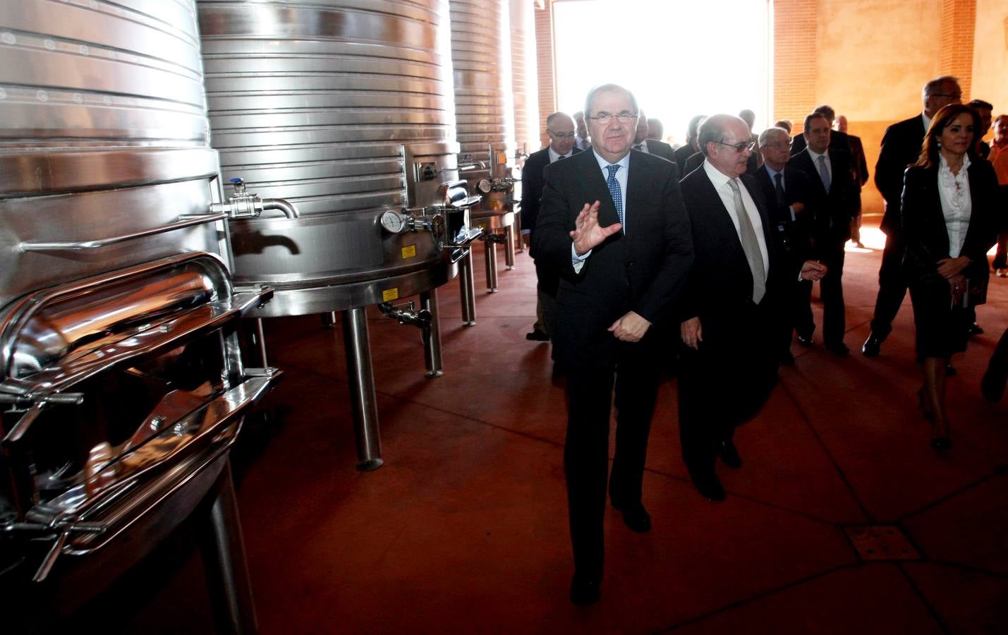 Inauguración de la bodega Heredad de Urueña (Valladolid)