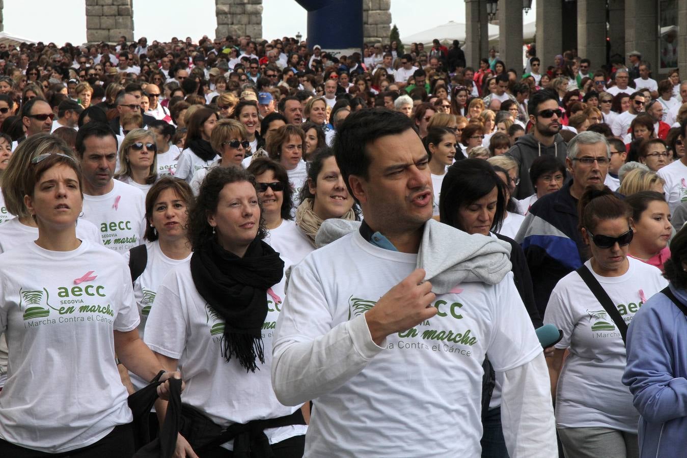 Primera Marcha contra el Cáncer de Segovia