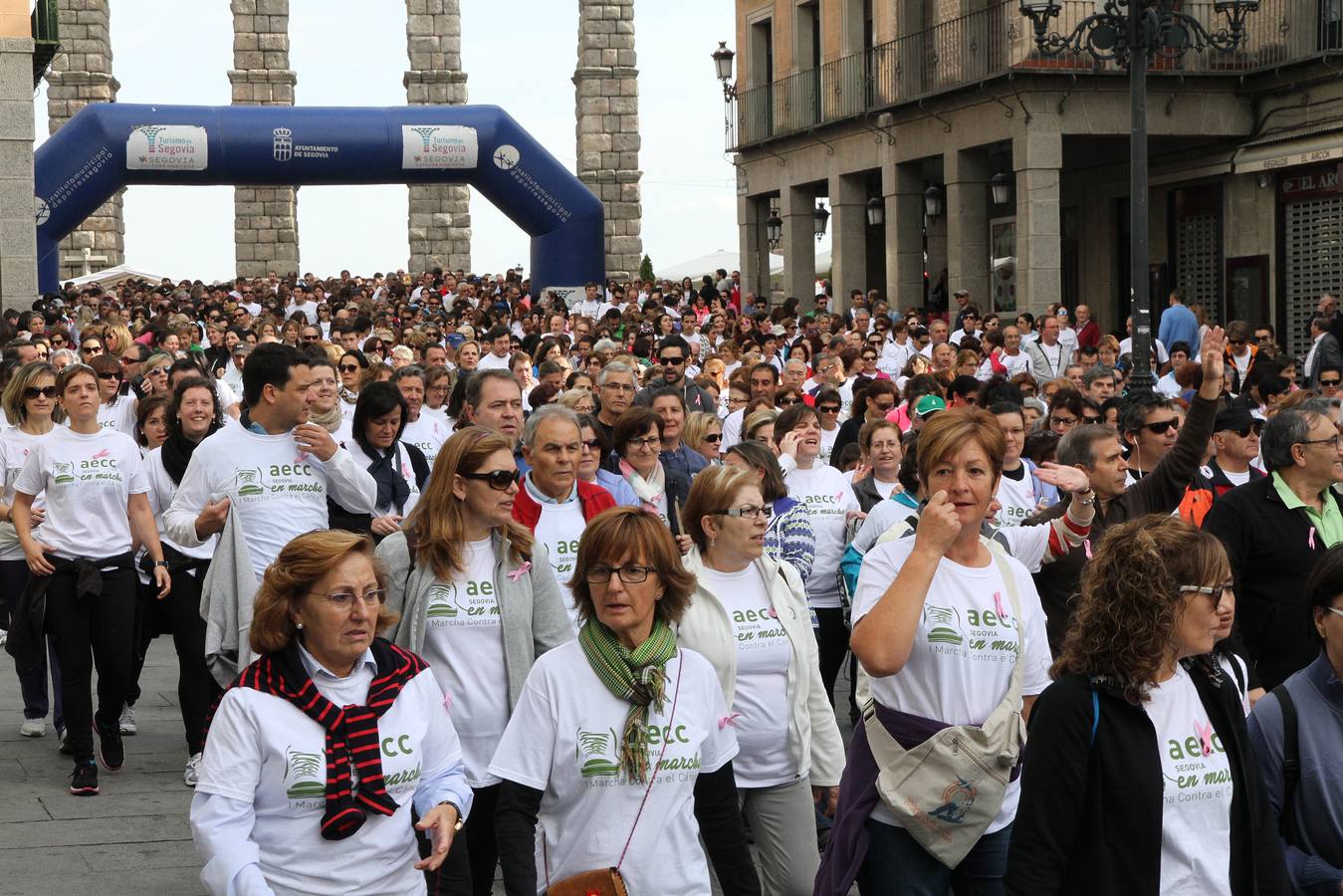 Primera Marcha contra el Cáncer de Segovia