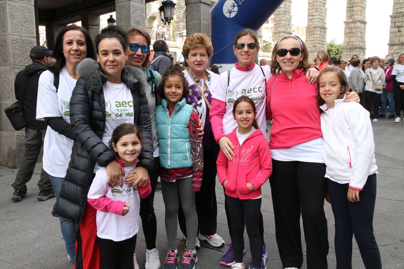 Primera Marcha contra el Cáncer de Segovia