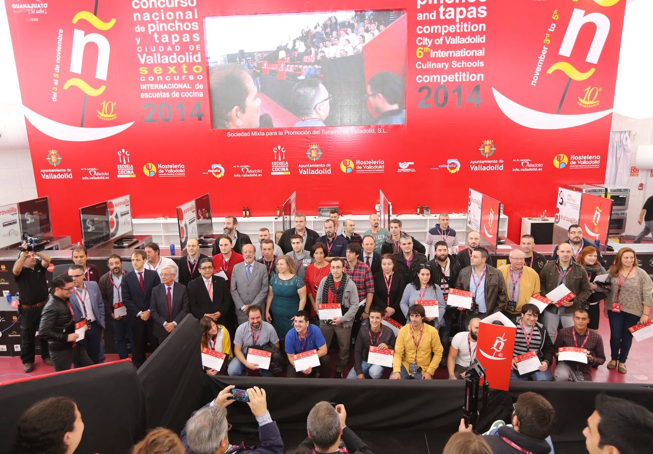 Presentación del VI Concurso Internacional de Escuelas de Cocina del mundo en la Cúpula del Milenio de Valladolid