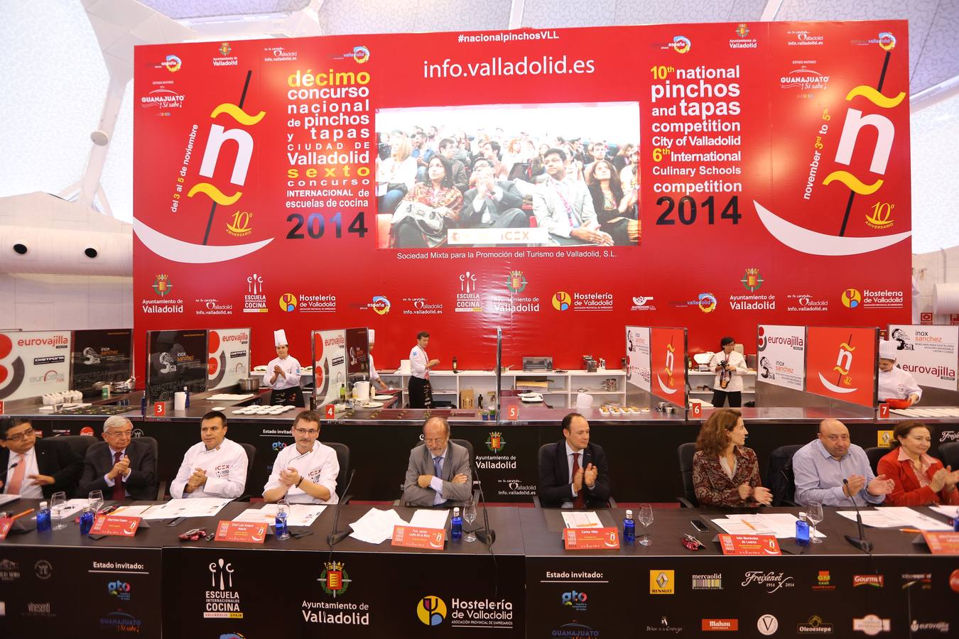 VI Concurso Internacional de Escuelas de Cocina en la Cúpula del Milenio de Valladolid