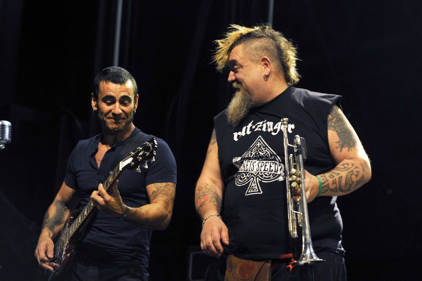 Concierto de Ska-p en el Festival Solidario de Aspaym en la Feria de Muestras de Valladolid